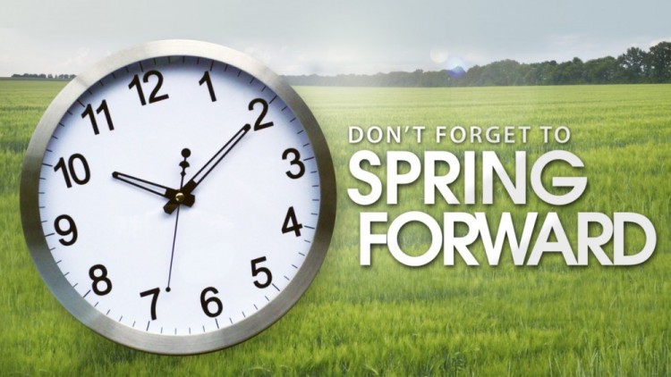 27th of March, Time: Spring Forward!